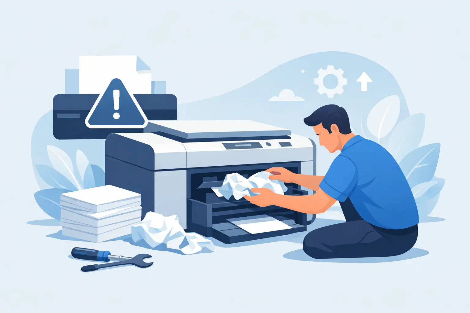 How to Fix Printer Paper Jam Without Damage