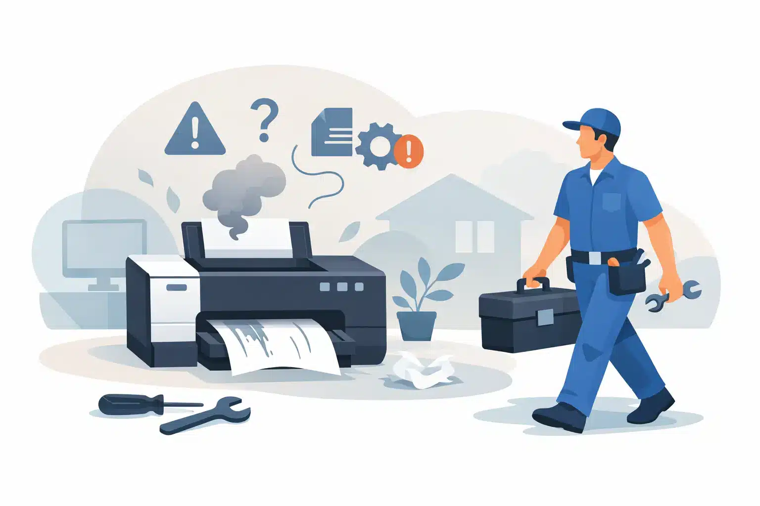 When to Call a Home Printer Repair Service